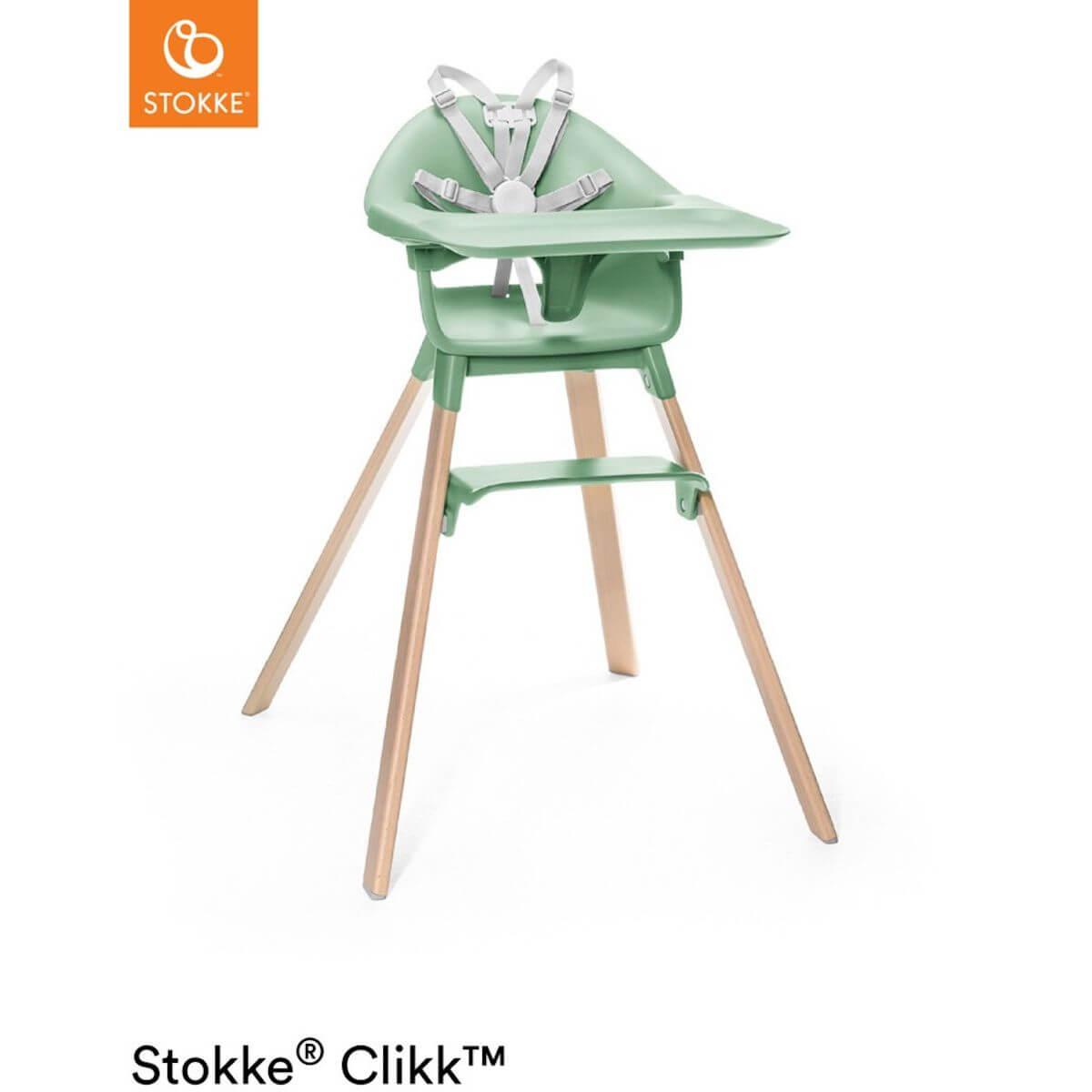 Trona bebé CLIKK™ Stokke green
