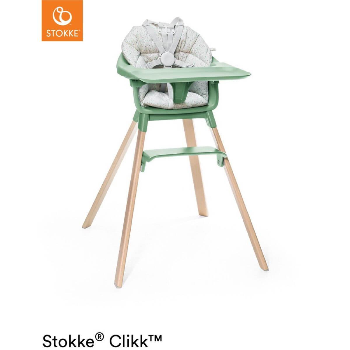 Trona bebé CLIKK™ Stokke green
