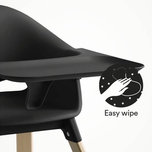 Trona bebé CLIKK™ Stokke negro natural