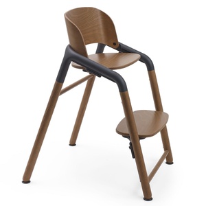 Trona bebé GIRAFFE Bugaboo madera cálida-gris