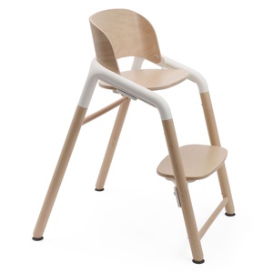 Trona bebé GIRAFFE Bugaboo madera neutra-blanco