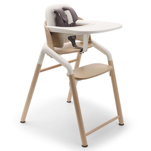 Trona bebé GIRAFFE Bugaboo madera neutra-blanco