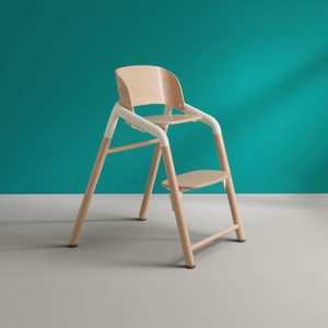 Trona bebé GIRAFFE Bugaboo madera neutra-blanco