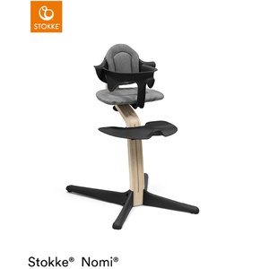Trona bebé NOMI Stokke natural-negro