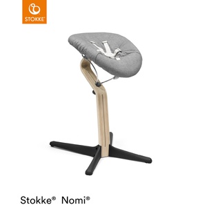 Trona bebé NOMI Stokke natural-negro