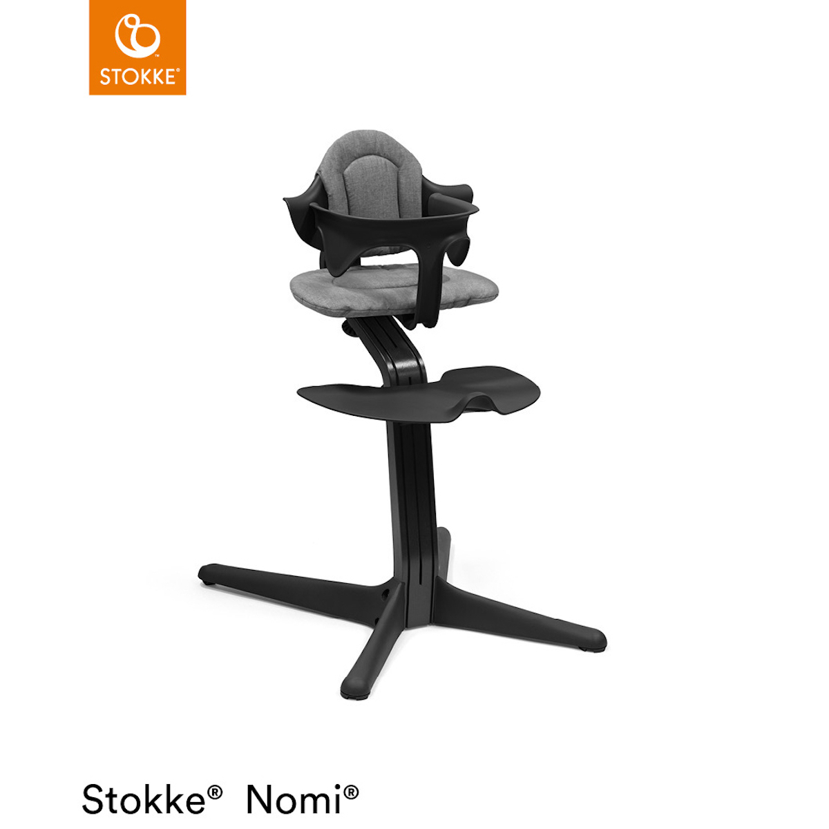 Trona bebé NOMI Stokke negro