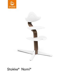 Trona bebé NOMI Stokke nogal-blanco