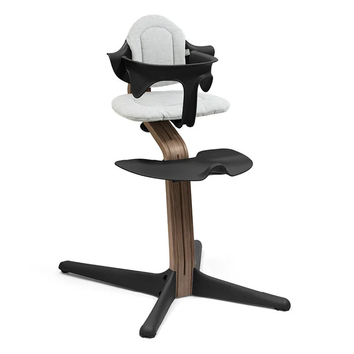 Trona bebé NOMI Stokke nogal-negro