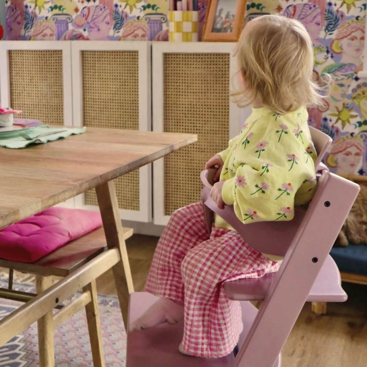 Trona bebé TRIPP TRAPP Stokke heather mauve