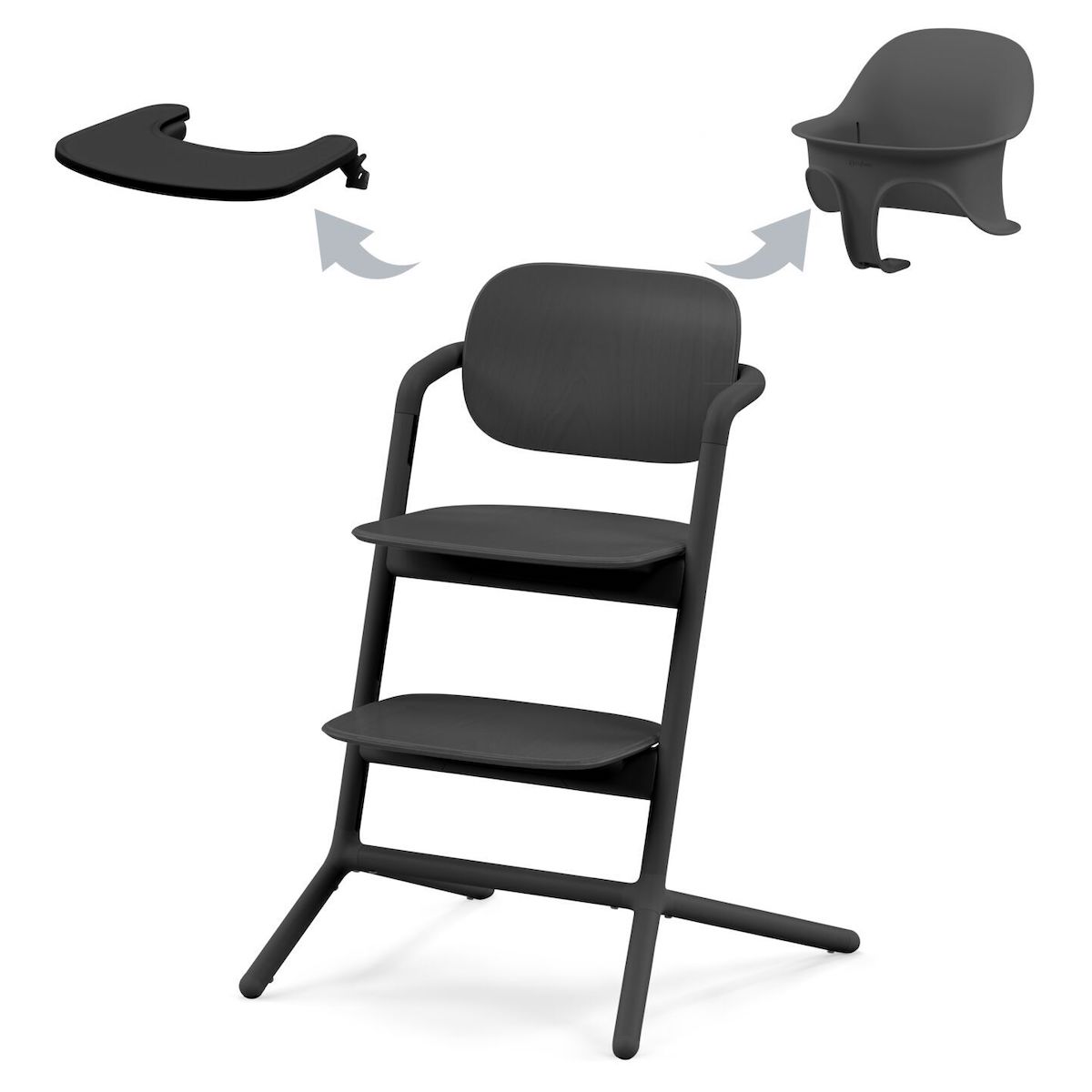 Trona LEMO set 3en1 Cybex stunning black