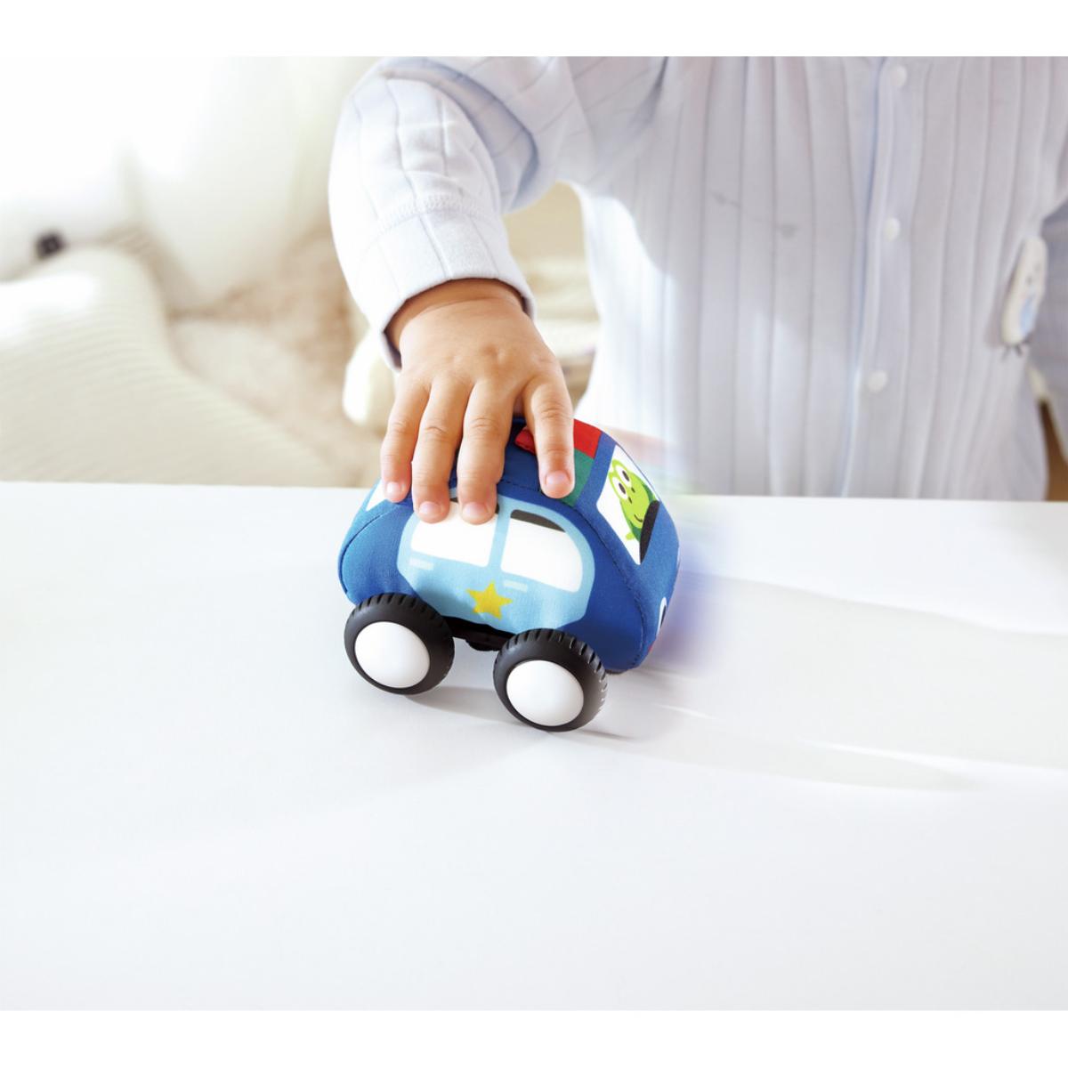Vagones y pistas lavables con retroceso de Hape
