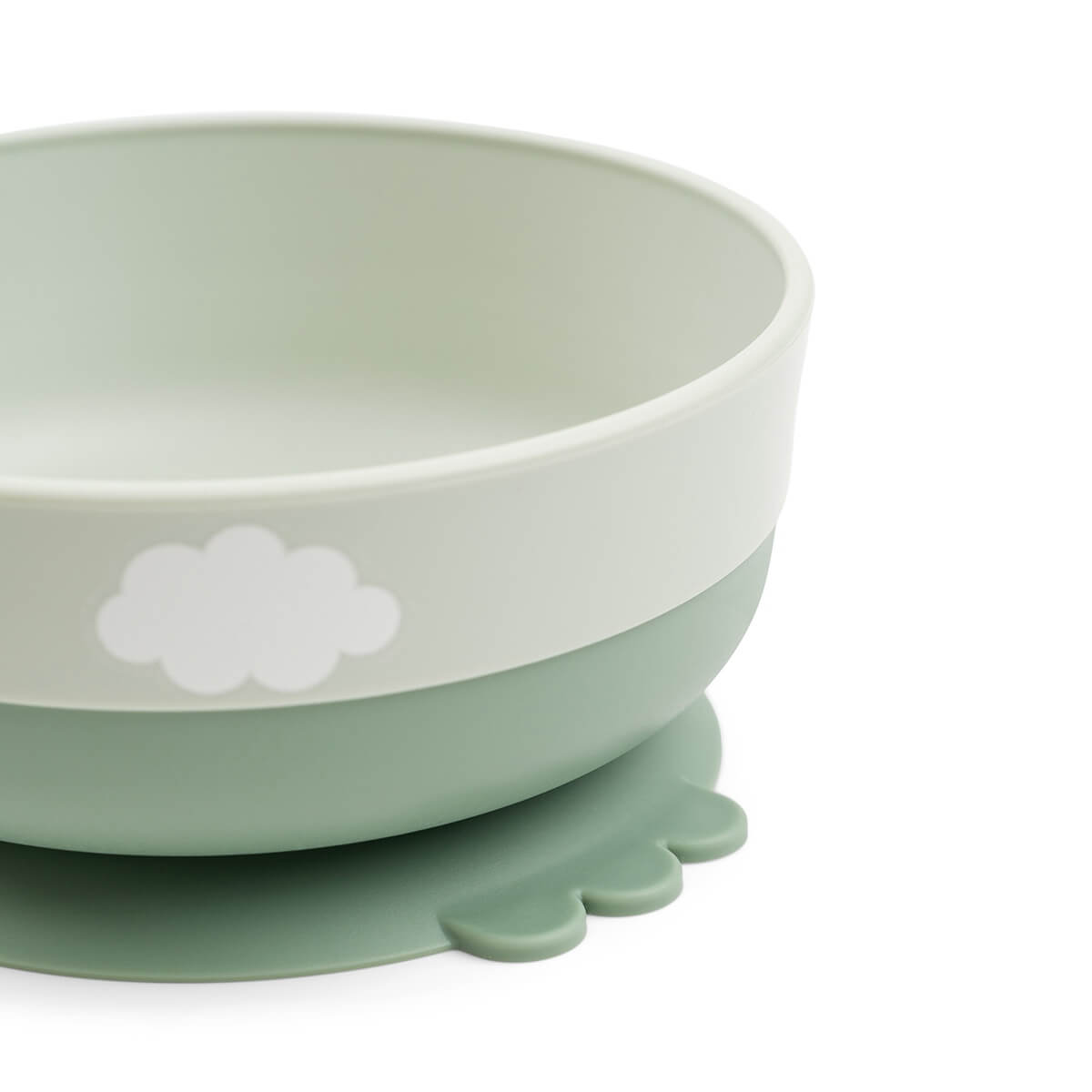 Vajilla infantil FOODIE Done by Deer Happy clouds green
