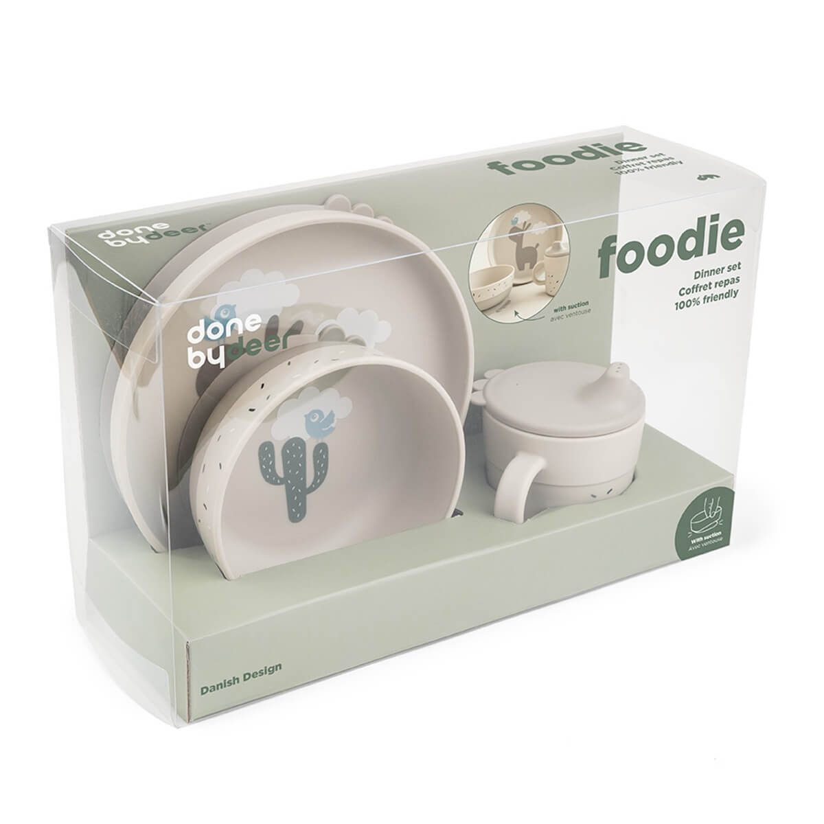 Vajilla infantil FOODIE Done by Deer Lalee sand