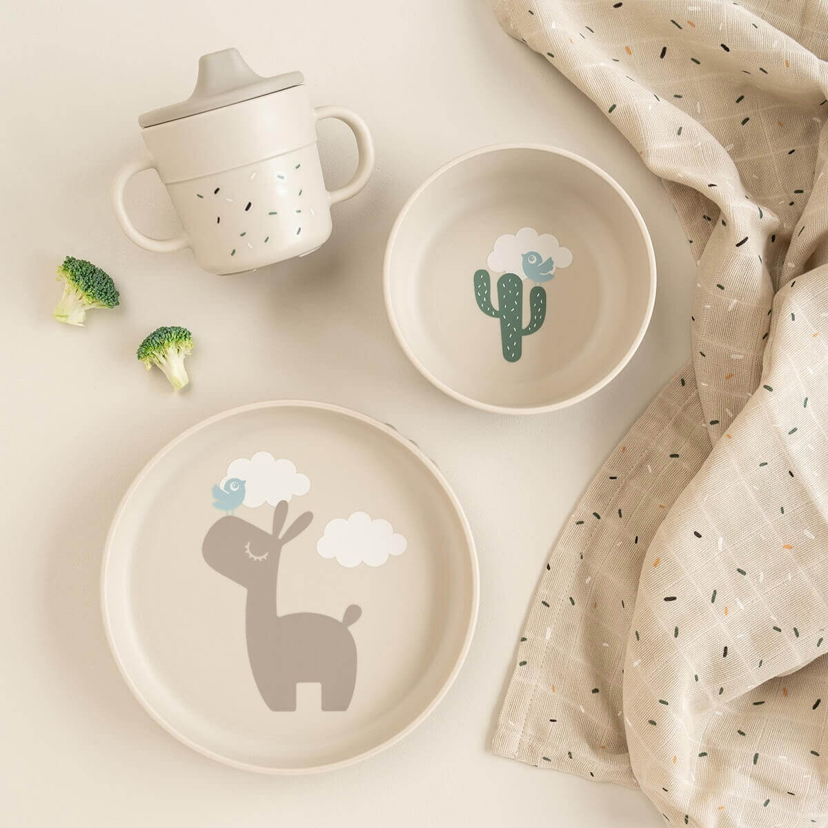 Vajilla infantil FOODIE Done by Deer Lalee sand
