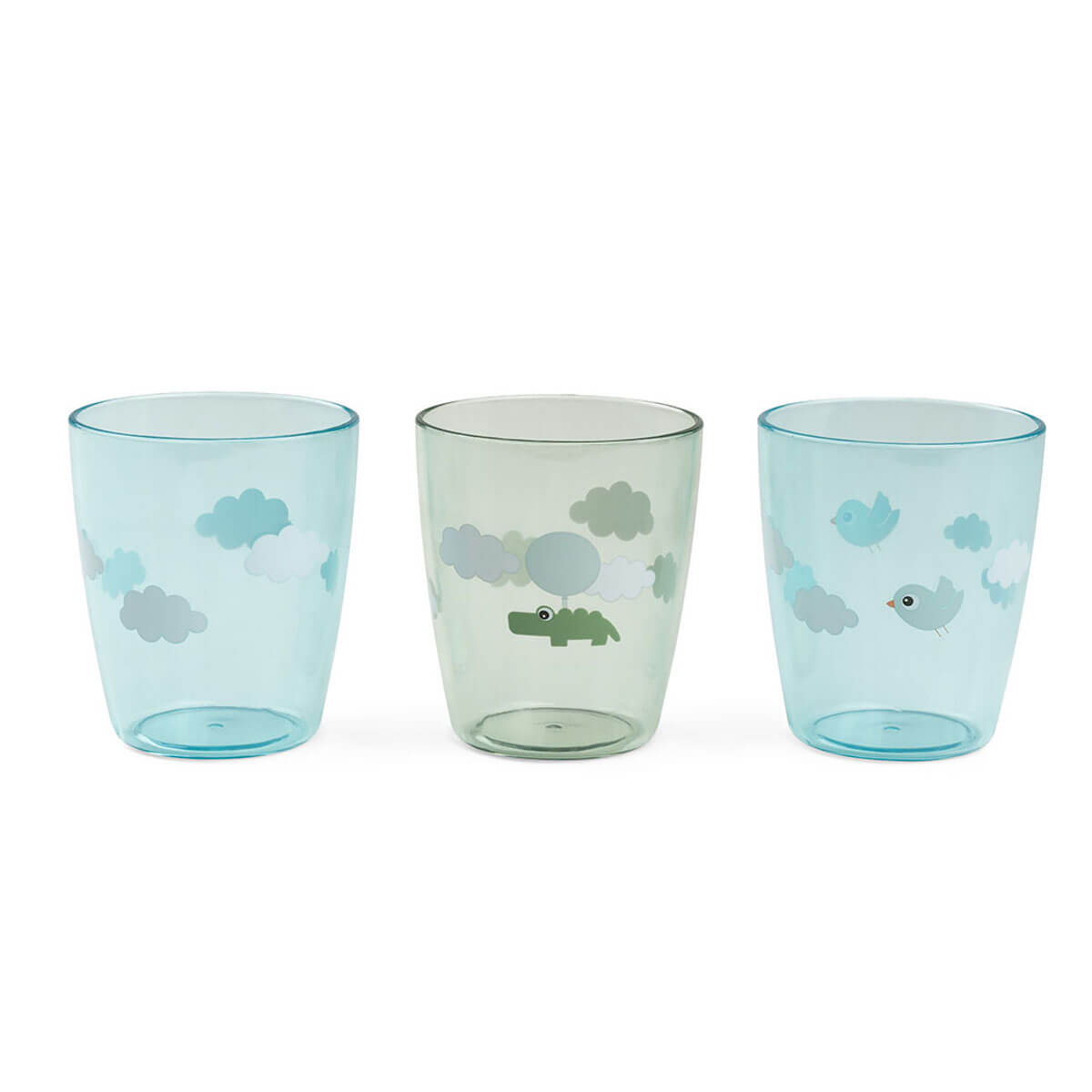 Vaso mini 3uds Yummi HAPPY CLOUDS Done by Deer green