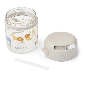 Vaso-pajita PAVIA Liewood All together sandy