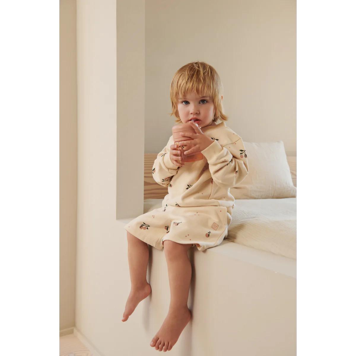 Vaso-pajita PAVIA Liewood Peach sea shell