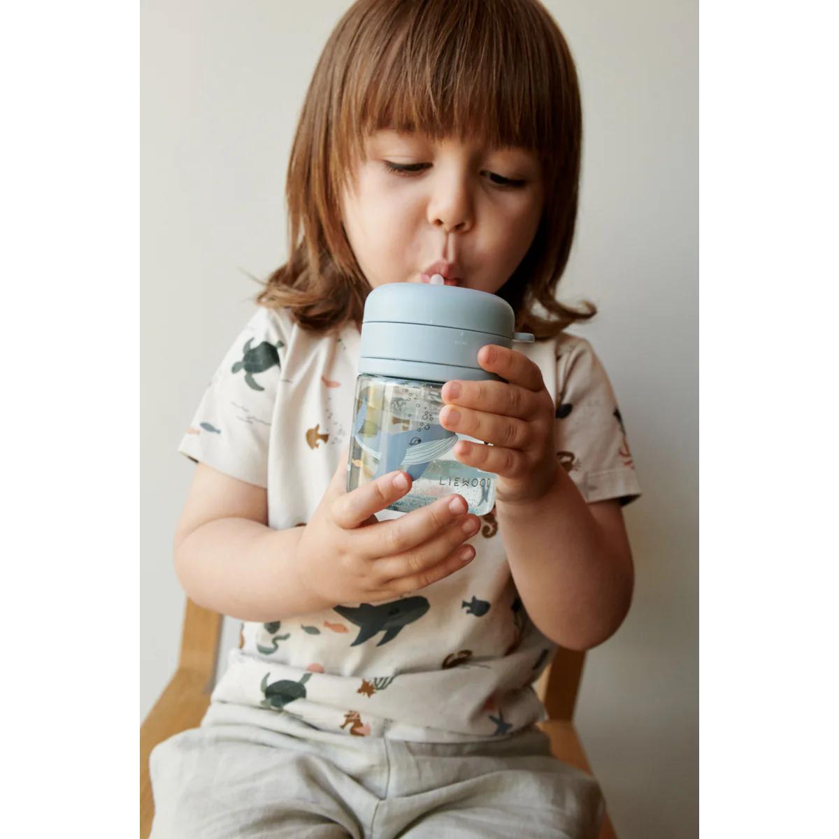 Vaso-pajita PAVIA Liewood Sea creature sandy