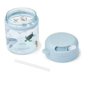 Vaso-pajita PAVIA Liewood Sea creature sandy