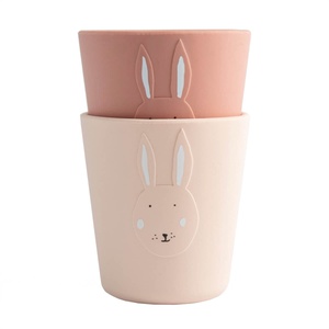 Vaso silicona 2uds Mrs. RABBIT Trixie