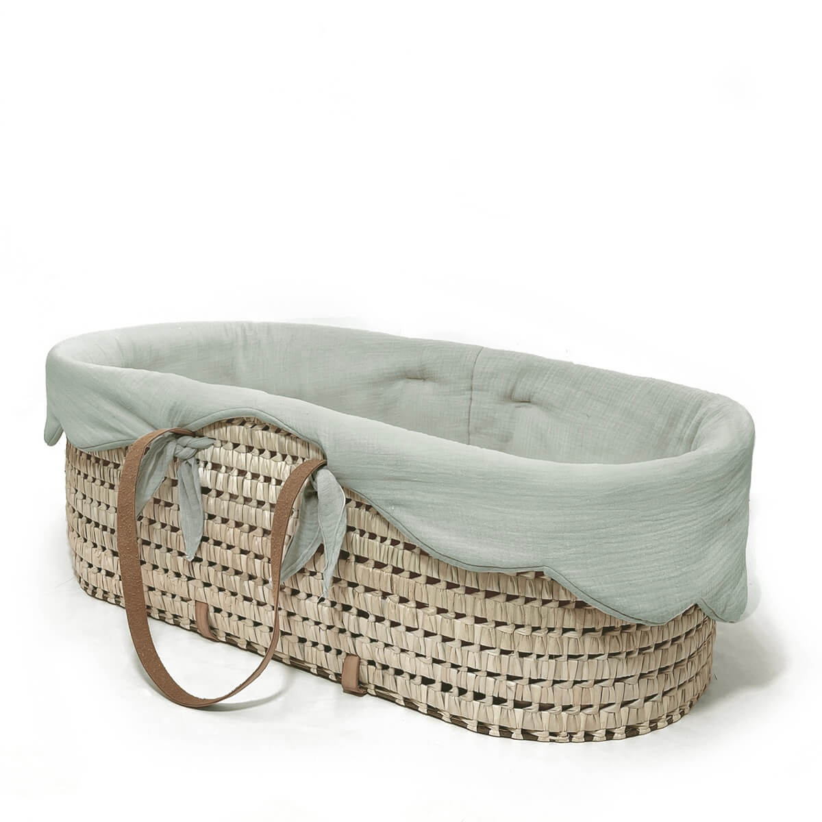 Vestidura capazo Large 3pzas  LITTLE CLOUD Babyshower dune powder