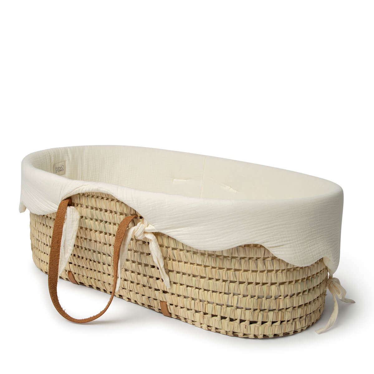 Vestidura capazo Large 3pzas LITTLE CLOUD Babyshower ivory powder