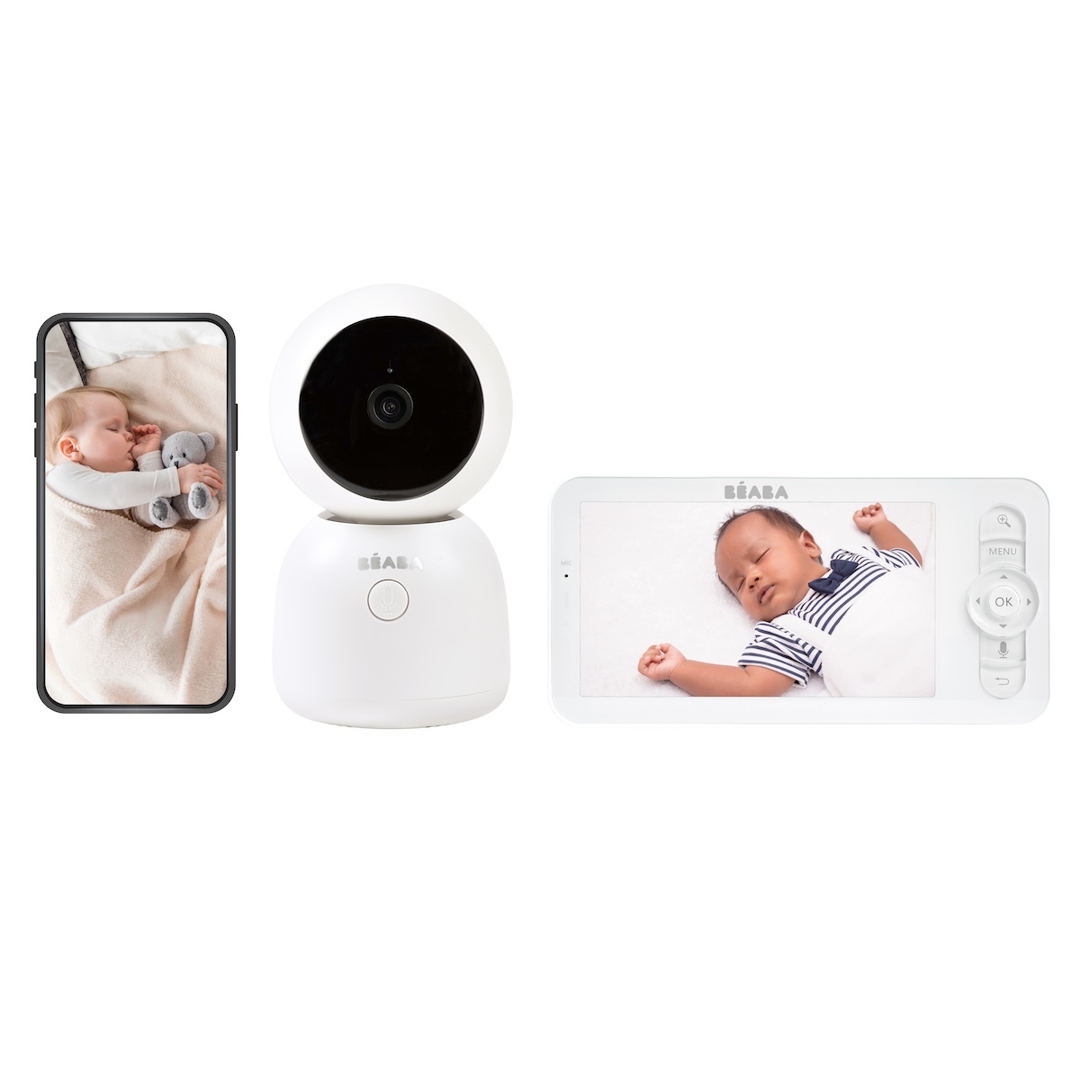 Vigilabebés ZEN NIGHT LIGHT Béaba white