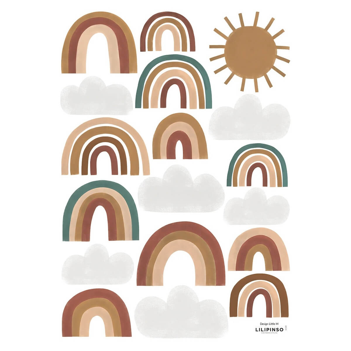 Vinilo mural Arco Iris SUNNY Lilipinso