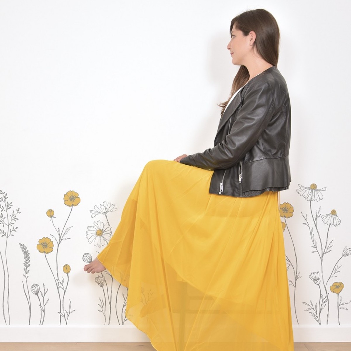 Vinilo mural CHAMOMILE Lilipinso Flores manzanilla