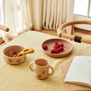 Vivi Printed Tableware Set Liewood Butterfly Apple blossom
